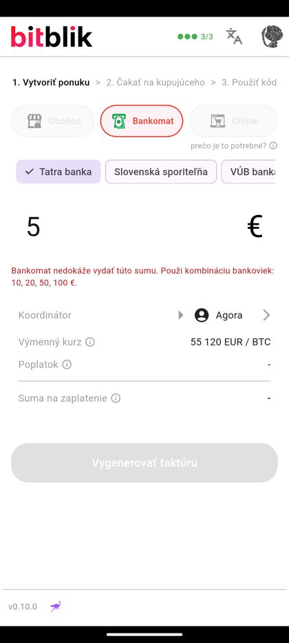 Kontrola nominálov bankoviek